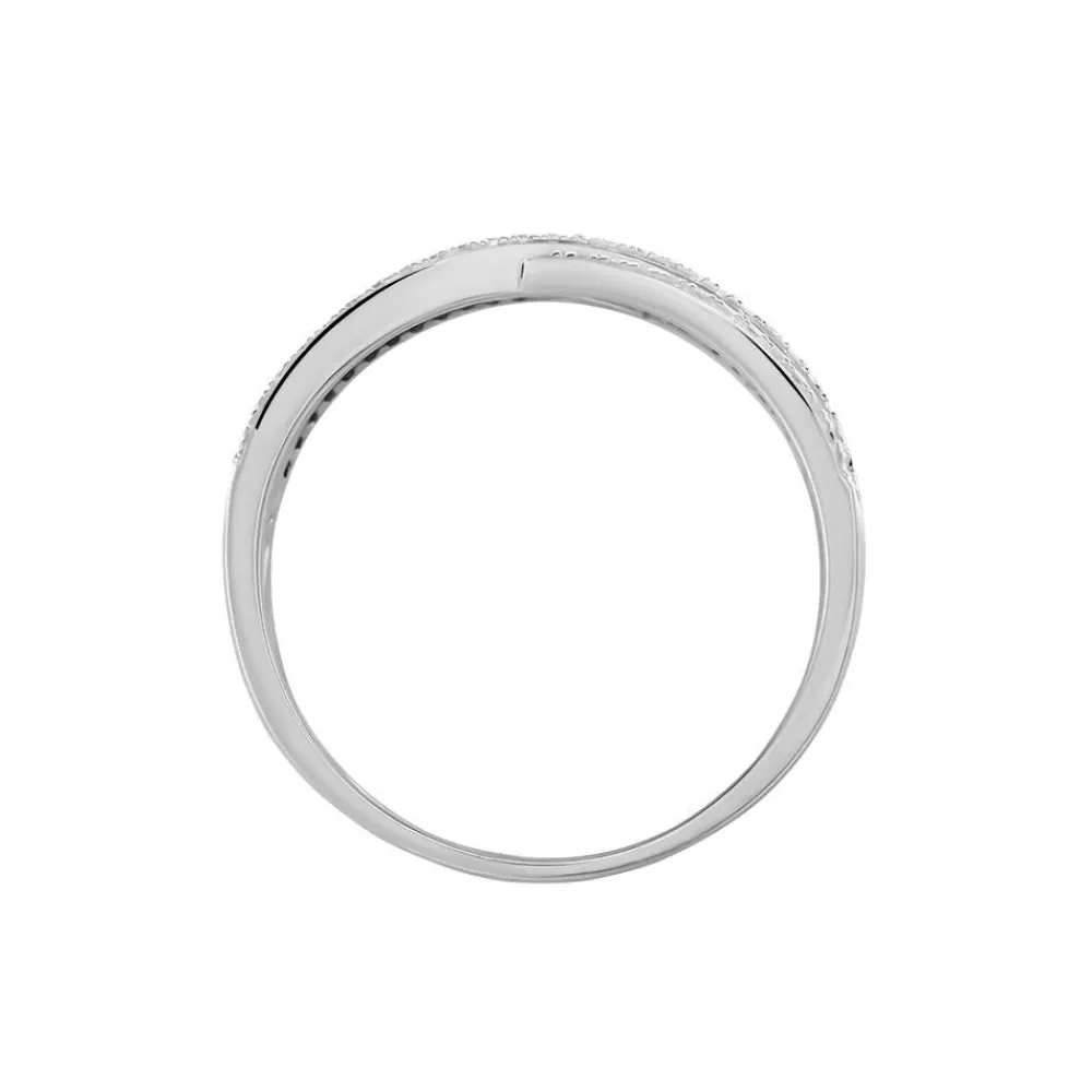 Marc Orian Bagues|Bagues Diamant > Bague Elyne Or Blanc Diamant