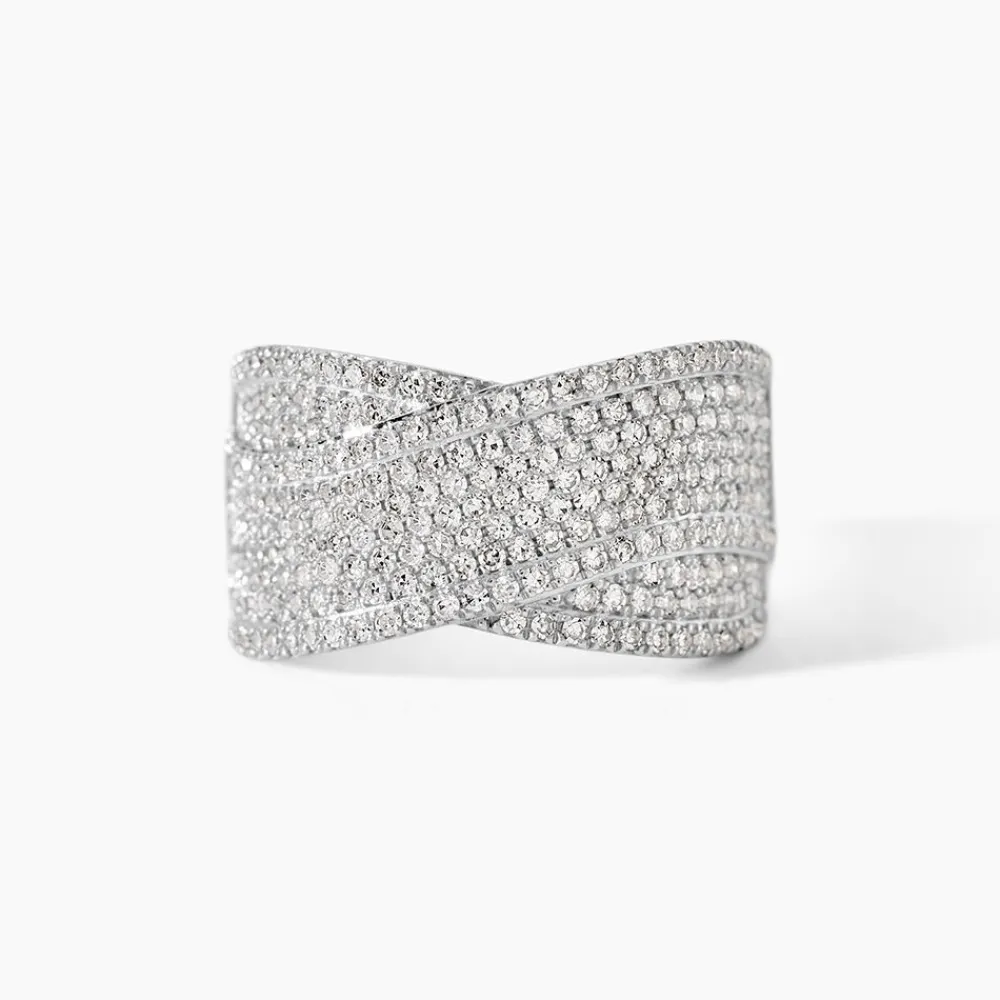 Marc Orian Bagues|Bagues Diamant > Bague Elyne Or Blanc Diamant