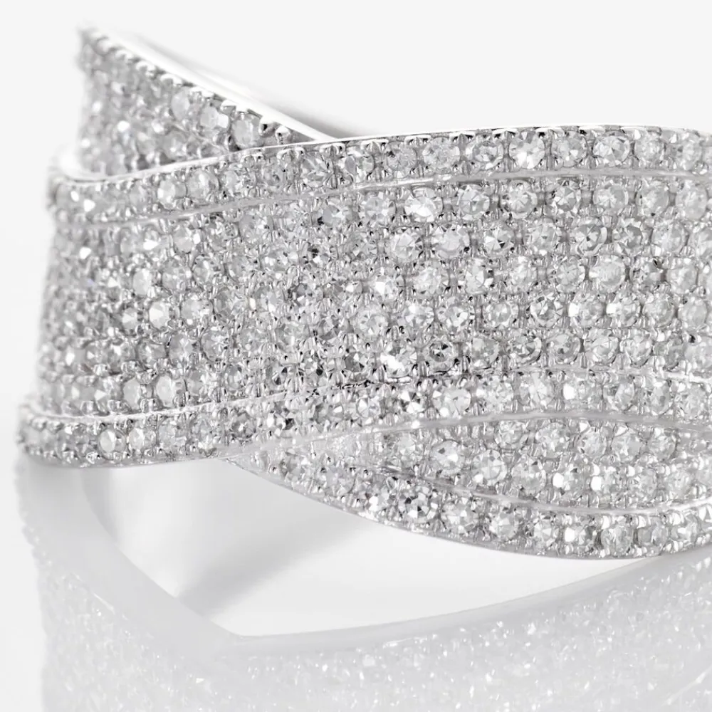Marc Orian Bagues|Bagues Diamant > Bague Elyne Or Blanc Diamant