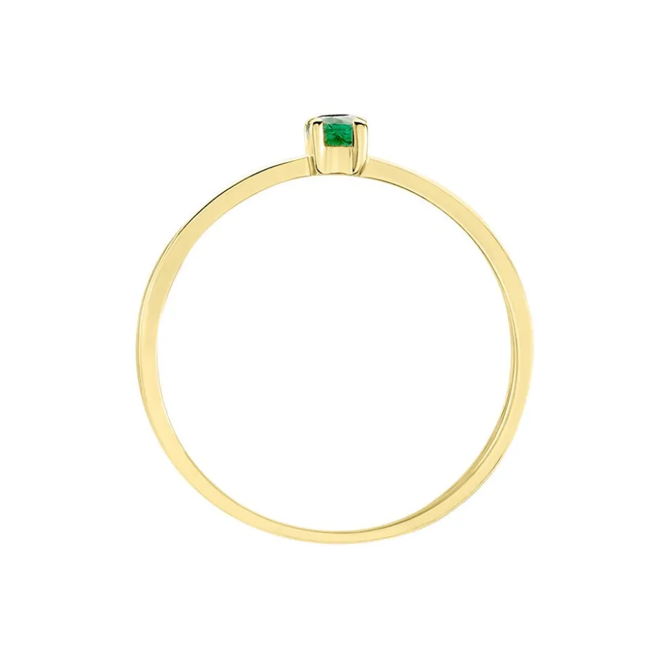 Bague Emeald Is The New Black Or Jaune Emeraude Diamant