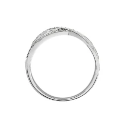 Bague Emilie Or Blanc Diamant
