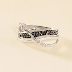 Bague Emilie Or Blanc Diamant