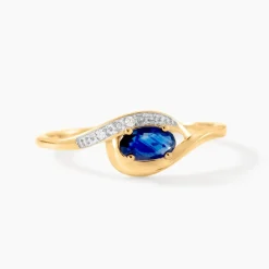 Marc Orian Anniversaire De Mariage|Bagues Saphir > Bague Emotion Or Jaune Saphir Diamant