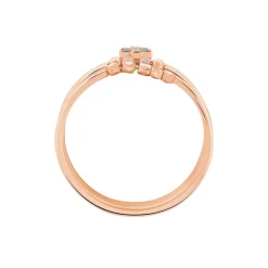 Bague Enia Argent Rose Oxyde De Zirconium