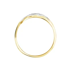 Bague Ester Or Jaune Diamant