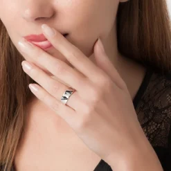 Bague Fadila Or Blanc Diamant