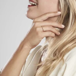 Marc Orian Bagues|Bijoux Femme > Bague Fatos Plaqué Or Jaune Oxyde De Zirconium