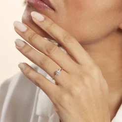 Bague Filipa Or Bicolore Oxyde De Zirconium
