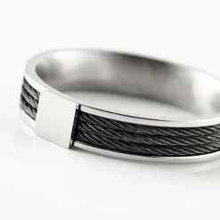JOURDAN Bagues Homme|Bagues > Bague Gaetane Acier Blanc