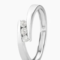 Marc Orian Anniversaire De Mariage|Bagues > Bague Galya Or Blanc Diamant