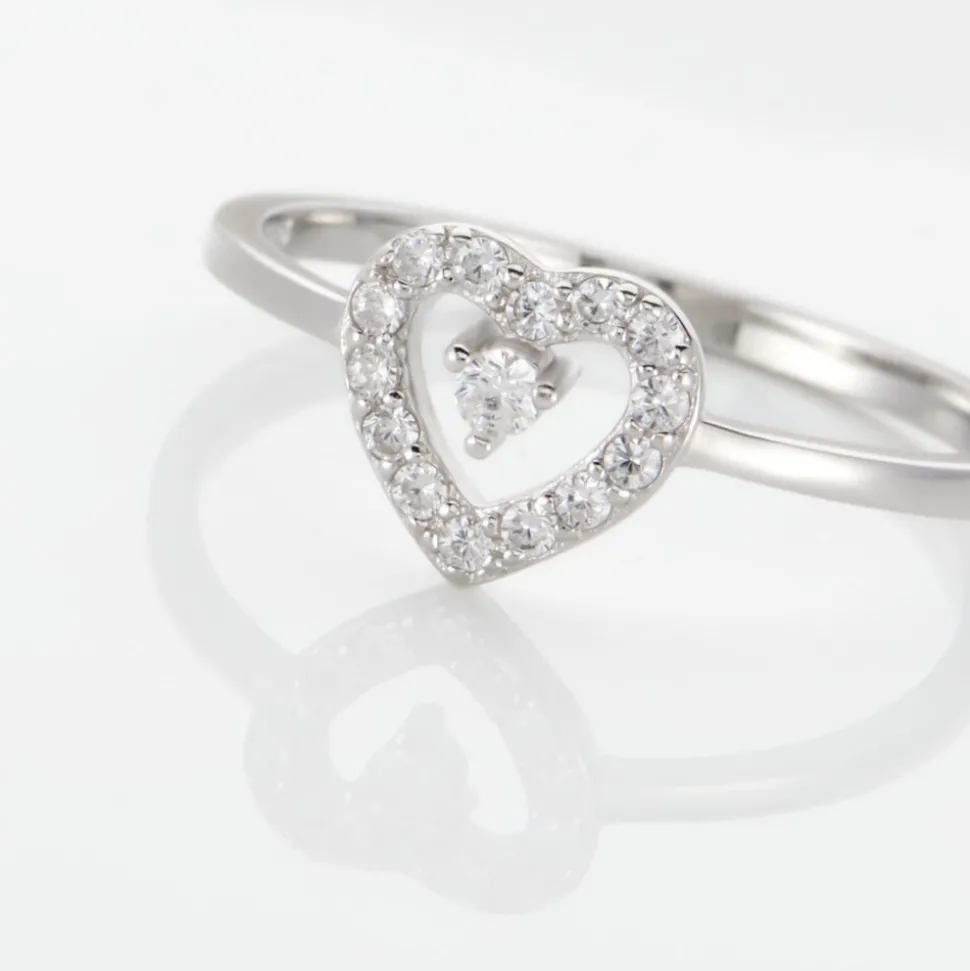 Bague Gautiere Argent Oxyde De Zirconium