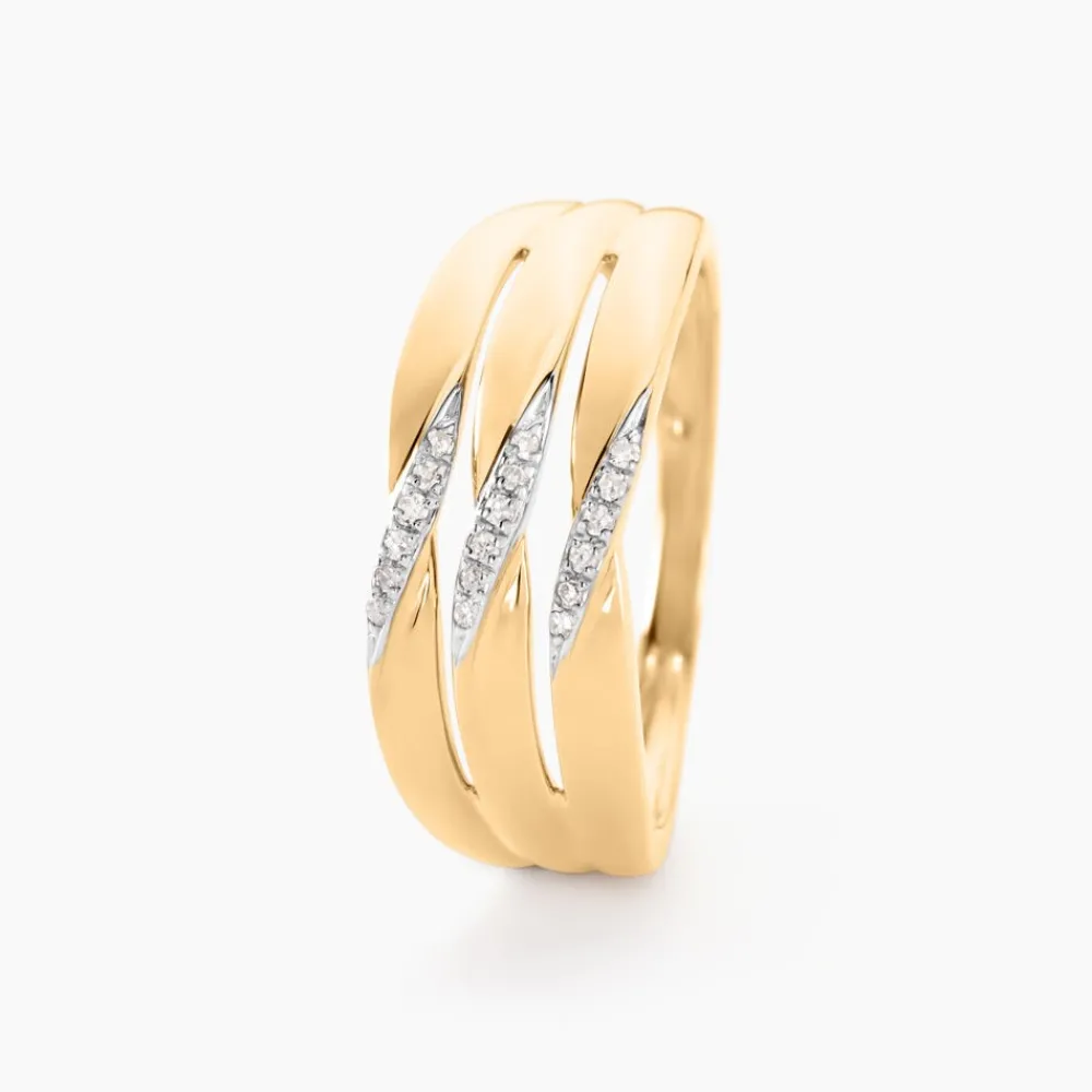 Marc Orian Bagues|Bijoux Femme > Bague Grasiella Or Jaune Diamant