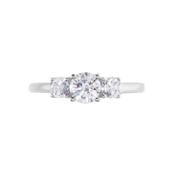 Bague Habib Or Blanc Oxyde