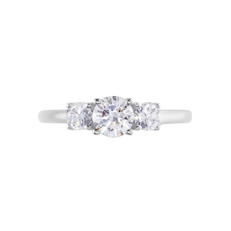 Bague Habib Or Blanc Oxyde