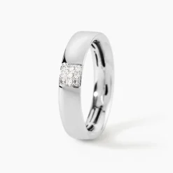 Marc Orian Bagues|Bagues Diamant > Bague Hajila Or Blanc Diamant
