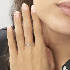 Marc Orian Parures De Mariage|Bagues > Bague Hanadi Or Jaune Diamant