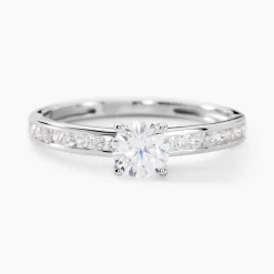 Bague Harem Or Blanc Oxyde