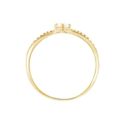 Bague Harmonia Or Jaune Oxyde De Zirconium