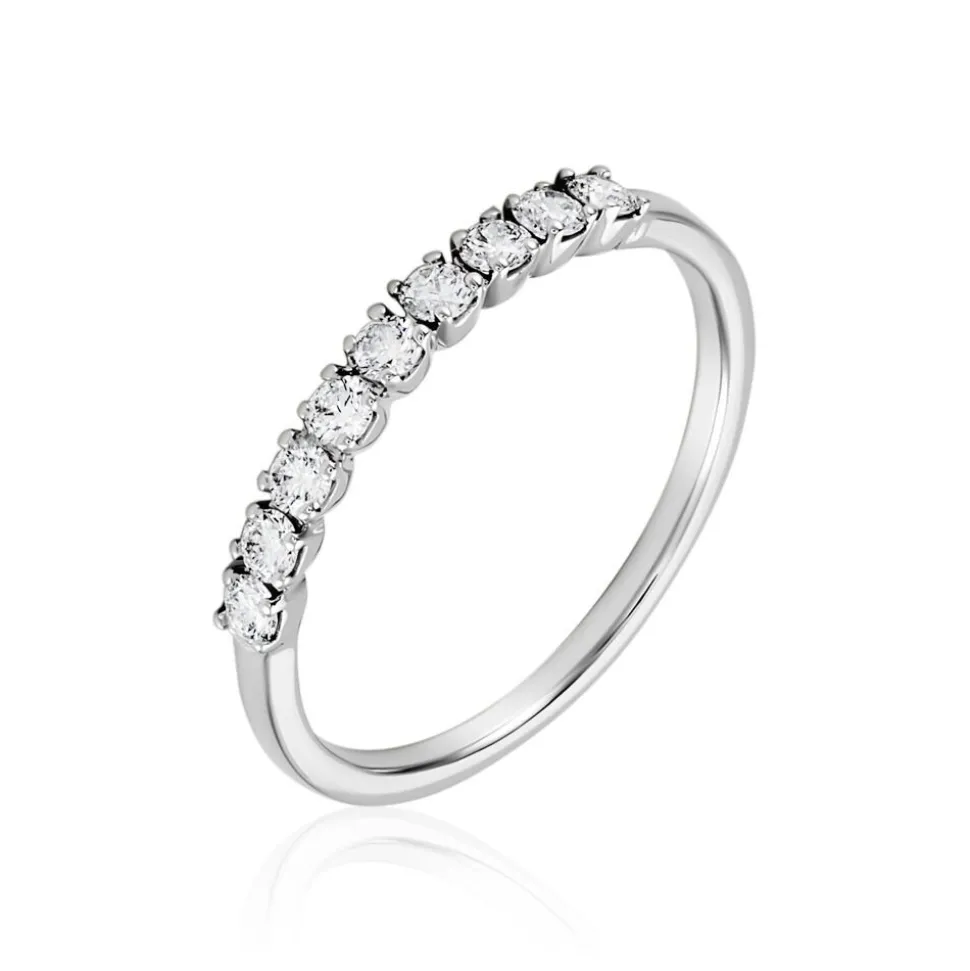 Bague Hera Or Blanc Diamant