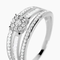 Marc Orian Anniversaire De Mariage|Bagues > Bague Humphrey Or Blanc Diamant