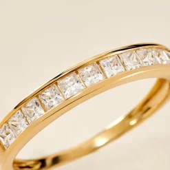 Marc Orian Bijoux Zirconium|Bagues > Bague Hyacintha Or Jaune Oxyde De Zirconium