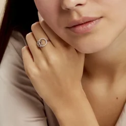 Bague Isabel Argent Blanc Oxyde De Zirconium