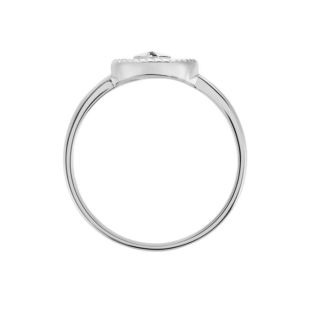 Marc Orian Bagues De Promesse|Bagues > Bague Izarra Argent Blanc Nacre argent blanc nacre blanc