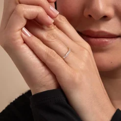 Marc Orian Bijoux Zirconium|Bagues > Bague Jahzeel Or Jaune Oxyde De Zirconium