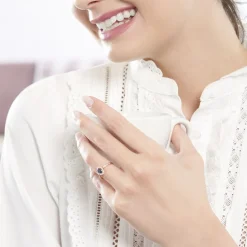 Marc Orian Anniversaire De Mariage|Bagues > Bague Janna Or Rose Topaze Et Oxyde De Zirconium