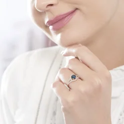 Marc Orian Anniversaire De Mariage|Bagues > Bague Jannha Or Rose Topaze Et Oxyde De Zirconium