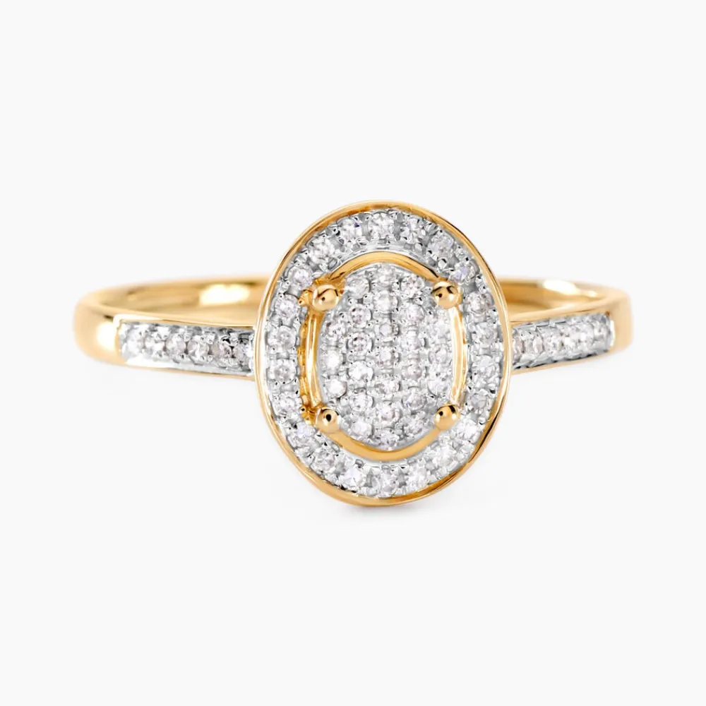 Marc Orian Bijoux Or|Anniversaire De Mariage > Bague Jen Or Jaune Diamant