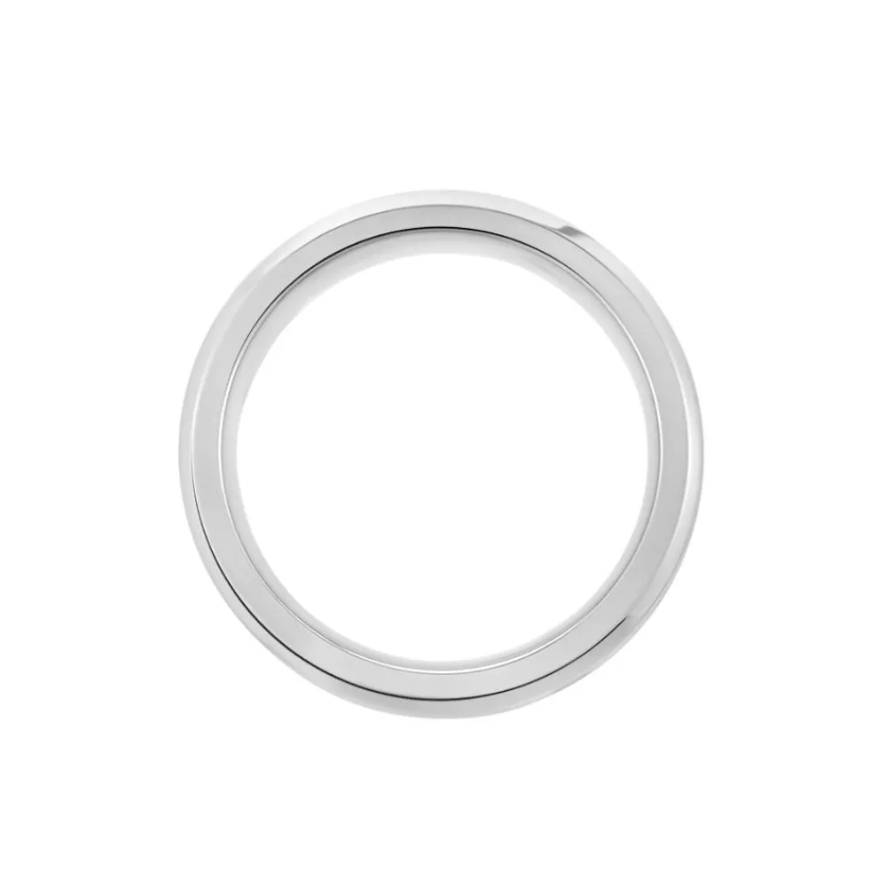 JOURDAN Idées Cadeaux Homme|Bagues > Bague Oahu Acier Blanc Et Noir