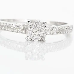 Bague Julia Or Blanc Diamant