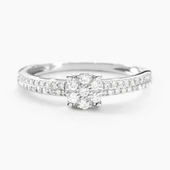 Bague Julia Or Blanc Diamant