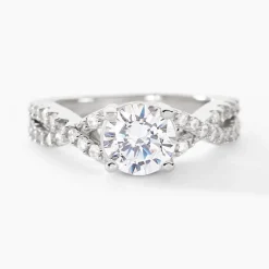 Bague Karin Argent Blanc Oxyde De Zirconium