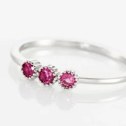 Bague Kasey Argent Blanc Oxyde De Zirconium