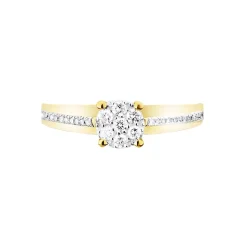 Bague Kate Or Jaune Diamant