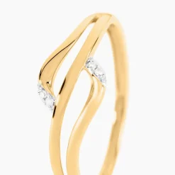 Bague Kipling Or Jaune Diamant