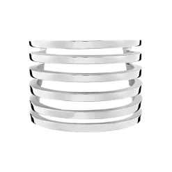 Bague Klelya Acier Blanc