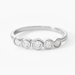 Marc Orian Bagues De Promesse|Bijoux Zirconium > Bague Kumar Argent Oxyde De Zirconium