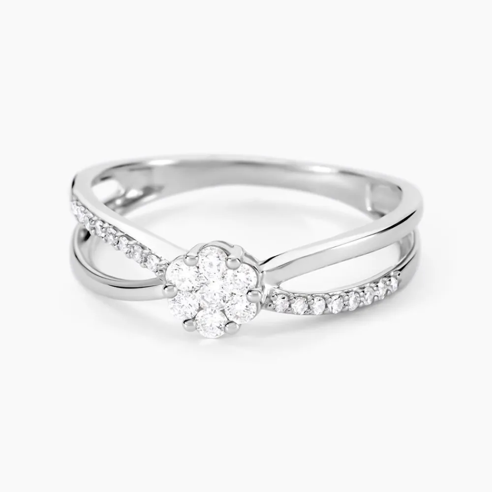 Marc Orian Anniversaire De Mariage|Bagues > Bague Kuta Or Blanc Diamant