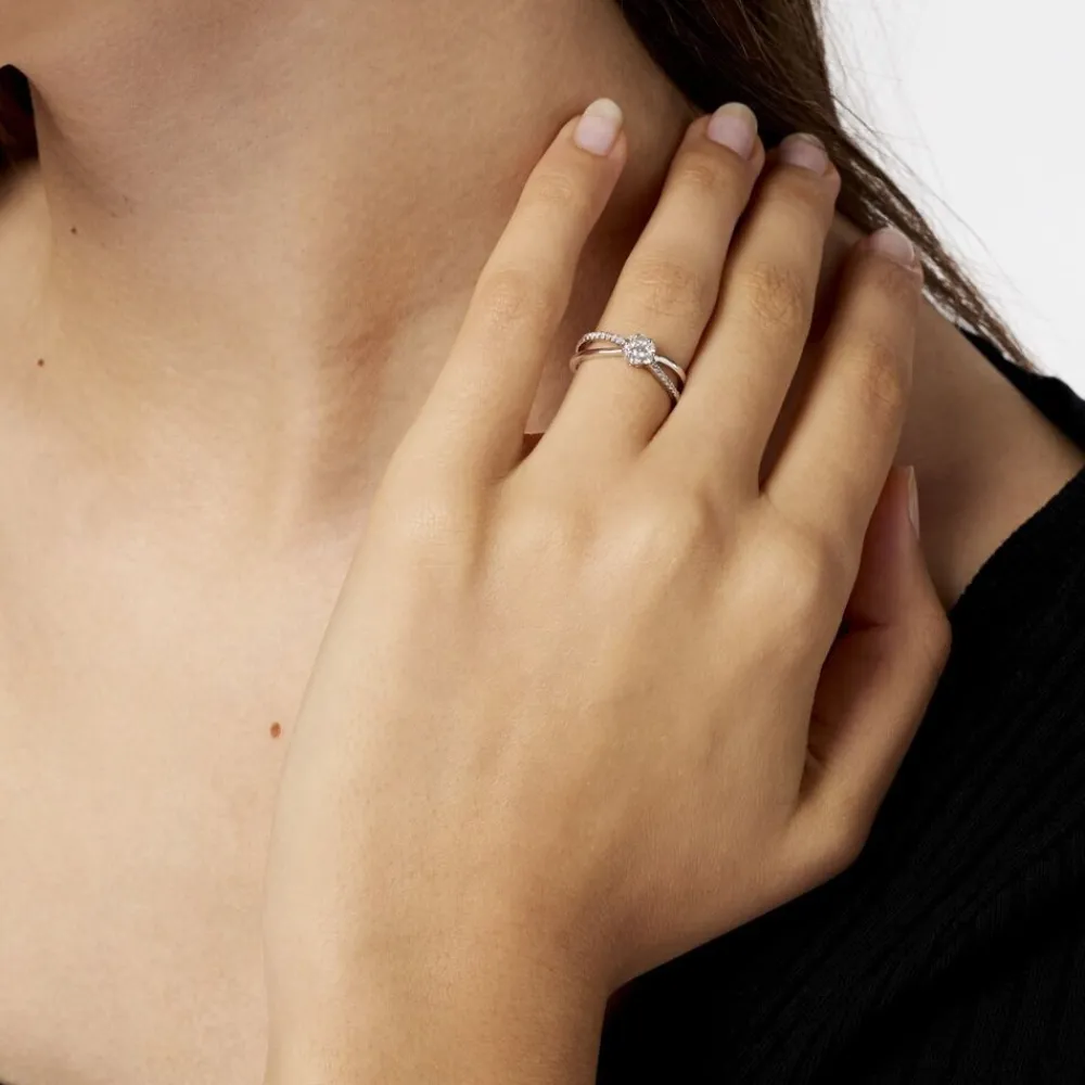 Marc Orian Anniversaire De Mariage|Bagues > Bague Kuta Or Blanc Diamant