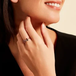 Marc Orian Anniversaire De Mariage|Bagues > Bague Leonice Or Rose Topaze Amethyste