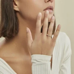 Bague Lia Plaqué Or Jaune Oxyde De Zirconium