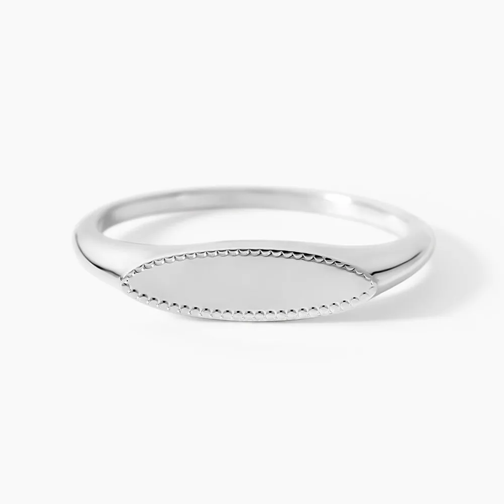 Marc Orian Bagues Fantaisie|Bagues > Bague Lilibeth Argent Blanc