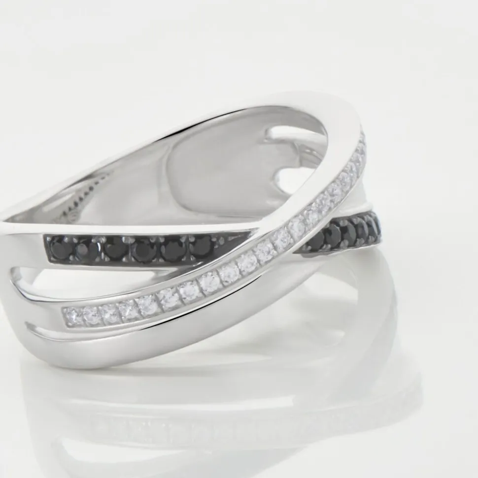 Bague Lilwenn Argent Blanc Oxyde De Zirconium