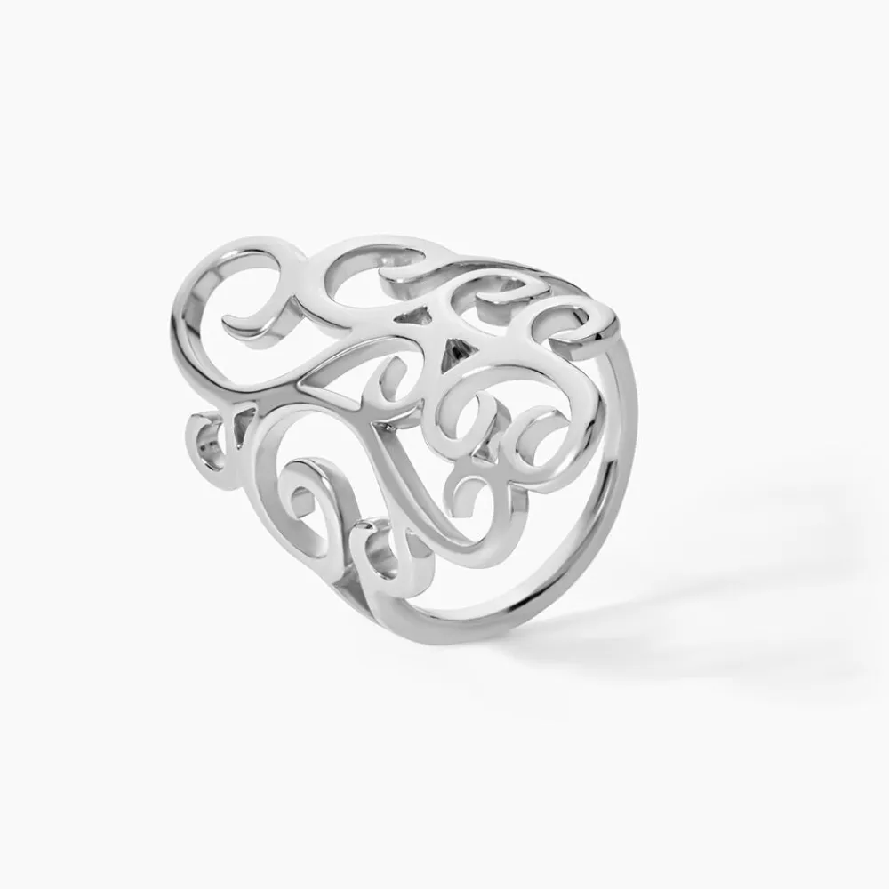 Marc Orian Bagues Fantaisie|Bagues > Bague Lizon Argent