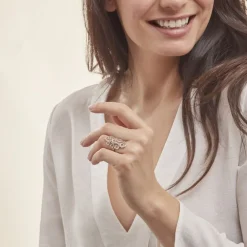 Marc Orian Bagues Fantaisie|Bagues > Bague Lizon Argent
