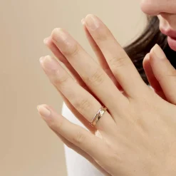 Marc Orian Anniversaire De Mariage|Bagues > Bague Lola Or Bicolore Diamant