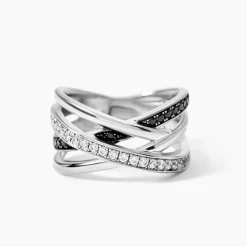 Bague Léona Argent Blanc Oxyde De Zirconium